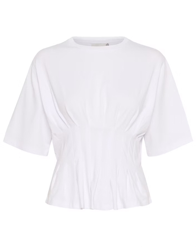 Gestuz - Inez GZ T-shirt - Bright White